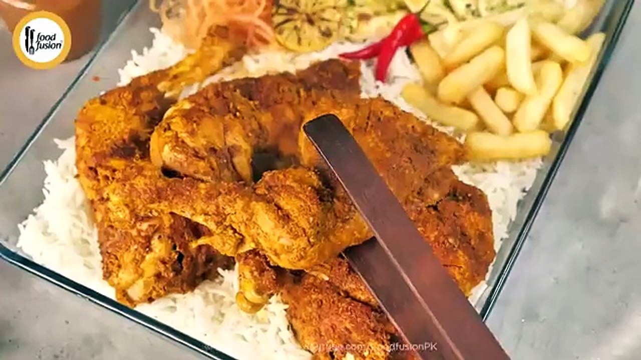 Steam Chicken Platter Recipe