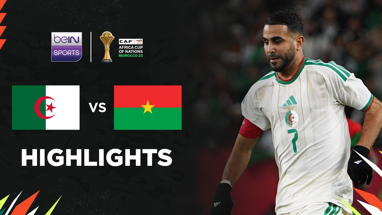 Algeria 1-0 Burkina Faso | AFCON 25 | Match Highlights