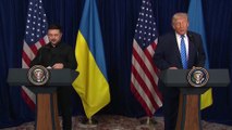 US and Ukraine 'a lot closer' on peace deal, Trump says