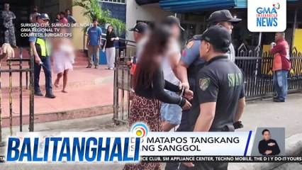 Babae, arestado matapos tangkang dukutin ang isang sanggol | Balitanghali