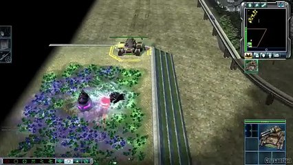 CNC 3 Kane's Wrath GDI vs Brutal AI - Rusher (Scrin)