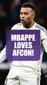 AFCON Aficionado! Mbappe watching Cameroon in Moroccan colors! #beINAFCON #AFCON2025 #mbappe #shorts