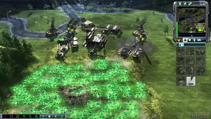 CNC 3 Kane's Wrath GDI vs Brutal AI - Rusher (ZOCOM)