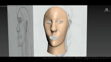 Flame: 3DS MAX Practice Polygon Modeling Head Model Video #53 (12-28-2025)