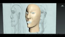 Flame: 3DS MAX Practice Polygon Modeling Head Model Video #54 (12-28-2025)
