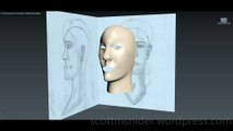 Flame: 3DS MAX Practice Polygon Modeling Head Model Video #55 (12-28-2025)