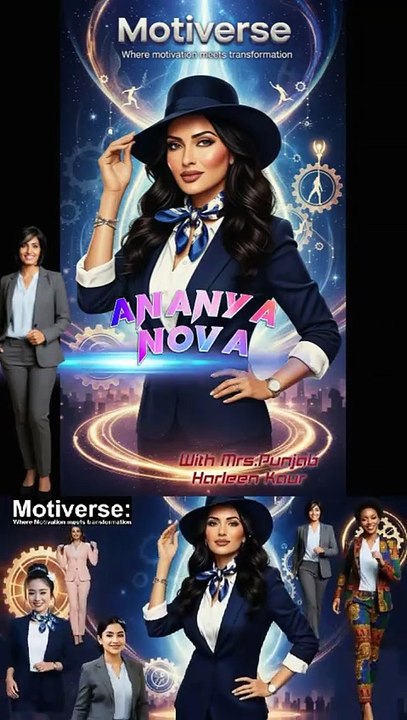 Motiverse | Believe You Can | AI Motivation with Mrs Punjab Harleen Kaur