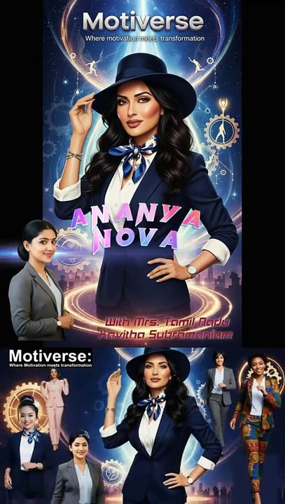 Motiverse | The Realisation of Tomorrow | AI Motivation with Mrs Tamil Nadu Kavitha Subramaniam