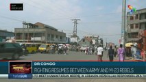 DR Congo: Fighting resumes between army and M-23 rebels