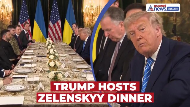 Trump Hosts Zelenskyy at Florida Dinner Amid Focus on Ukraine War
