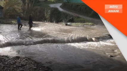 Seorang maut dan dua hilang dalam banjir di Sepanyol