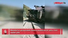 Meksika'da yolcu treni raydan çıktı! Çok sayıda can kaybı ve yaralı var