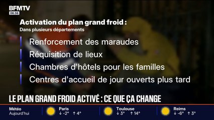 Activation du plan grand froid: ce qui change pour les personnes sans domicile fixe