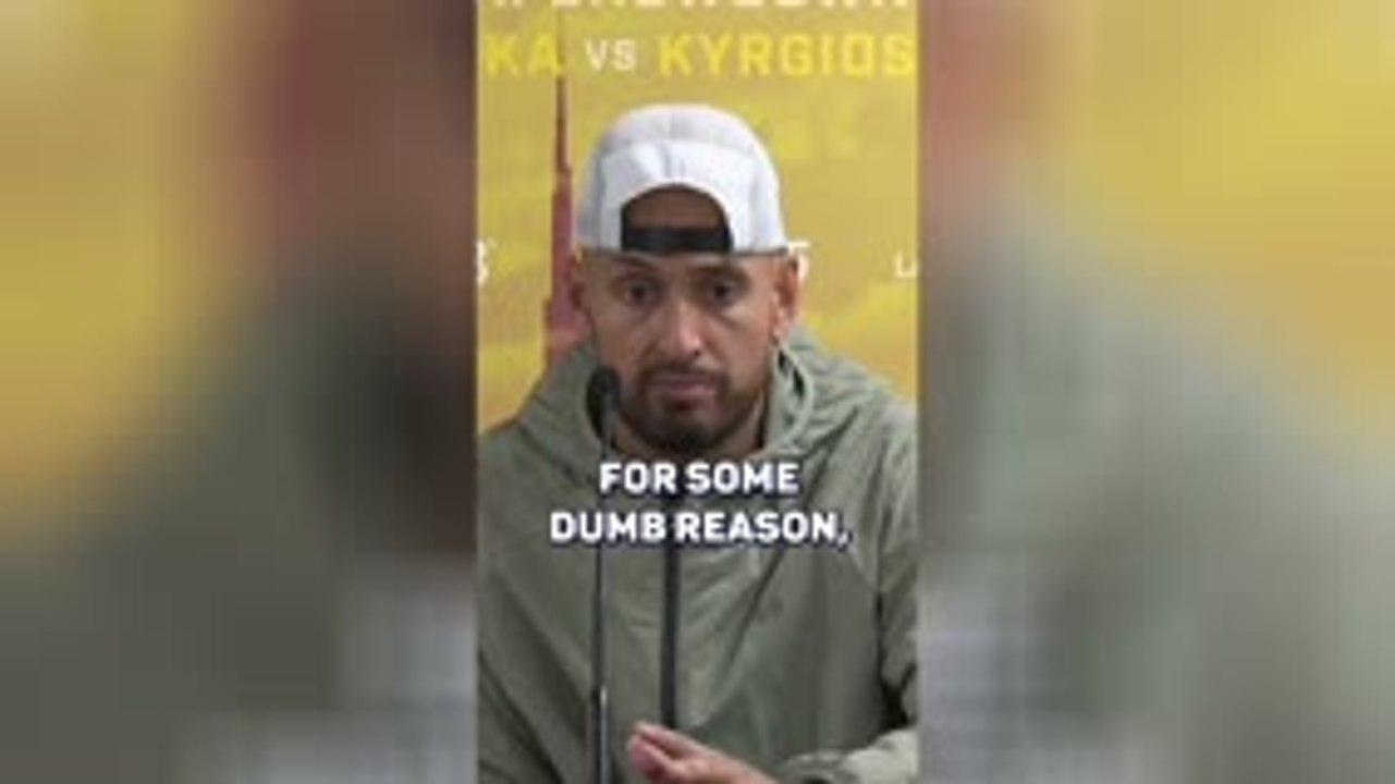 Kyrgios calls criticism of Battle of the Sexes 'DUMB'!