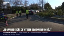 Les excès de vitesse d'au moins 50 km/h deviennent un délit, à partir de ce lundi