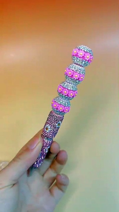 Mini Daisy Flower AB Rhinestones Chains White Pearls Loop Acrylic Beads, Around 20*18MM