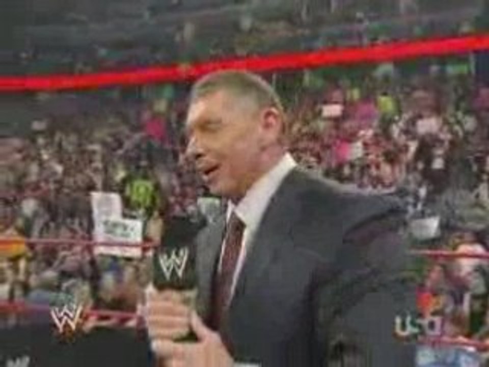 Vince Announces the 2008 Draft Lottery - RAW 5/26/08