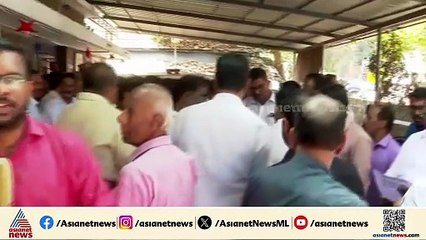 ചോദ്യം ചെയ്യലിന് ഹാജരായി എൻ സുബ്രഹ്മണ്യൻ; സ്റ്റേഷന് പുറത്ത് മുദ്രാവാക്യം വിളികളുമായി പ്രവർത്തകര്‍