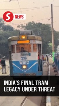 India's last tram network clings to life as Kolkata fights to preserve its legacy