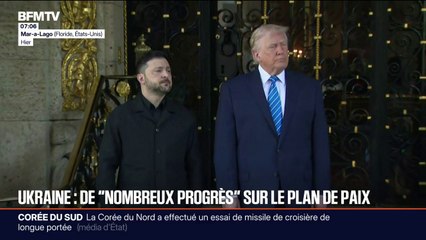 Plan de paix entre l'Ukraine et la Russie: Donald Trump estime être plus près que jamais d'un accord, après son entretien avec Volodymyr Zelensky