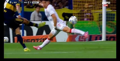 Copa Liga  2025: Boca 1 0 - Argentinos Jrs (Primer Tiempo)