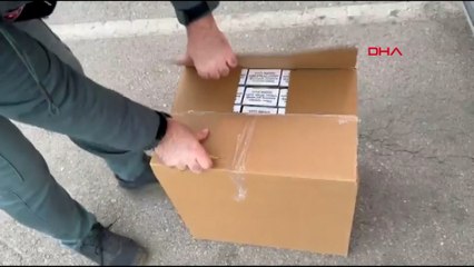 Gümrük kaçağı 11 milyon 650 bin makaron ele geçirildi