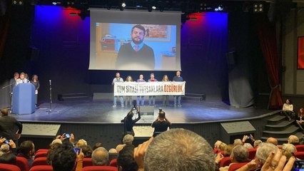 Silivri’de tutuklu Can Atalay’ı anlatan belgeselin ilk gösterimi yapıldı