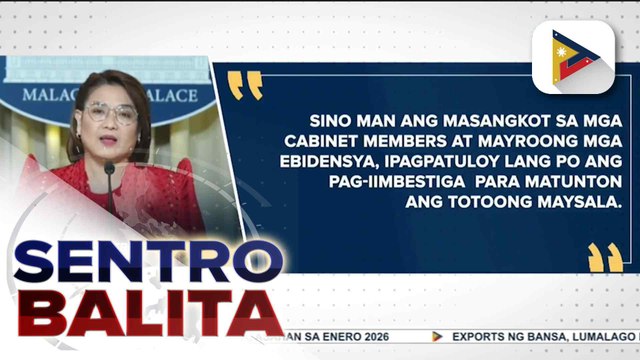 Malakanyang, iginiit na walang exempted sa imbestigasyon sa flood control anomaly