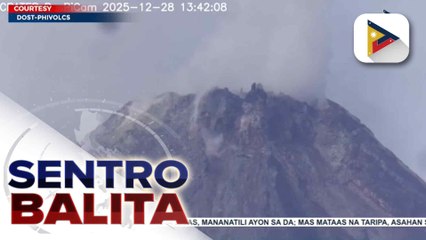 Mga awtoridad sa Albay, nakaalerto sa aktibidad ng Bulkang Mayon at seguridad sa Bagong Taon;  25-year-old na lalaki sa Albay, sugatan dahil sa kwitis | ulat ni Darrel Buena - PTV Legazpi