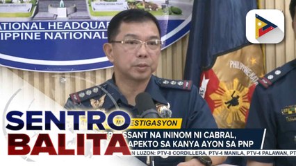 Dating DPWH Usec. Cabral, lumabas na hindi itinulak batay sa 3D scan na ginawa ng PNP; antidepressant na ininom ni Cabral, maaaring nakaapekto sa kanya ayon sa PNP | ulat ni Ryan Lesigues