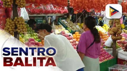 Ilan nating mga kababayan, nagsimula nang mamili ng bilog na prutas ilang araw bago ang Media Noche | ulat ni Gab Villegas
