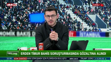 Erden Timur bahis soruşturmasında gözaltına alındı
