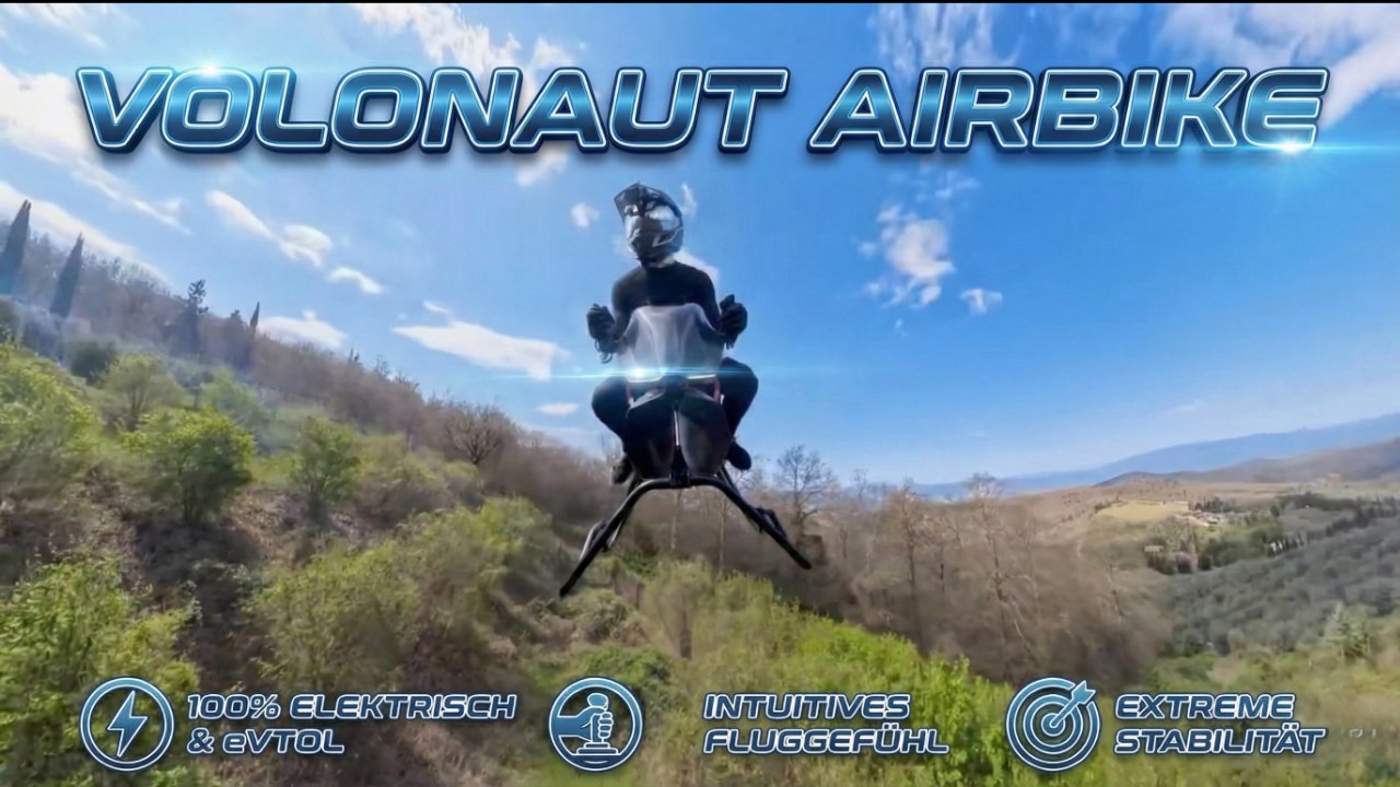 Volonaut Airbike – eVTOL-Technik trifft futuristisches Design