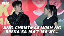 Mika Salamanca & Brent Manalo give their wishes to each other | #PEPGoesTo
