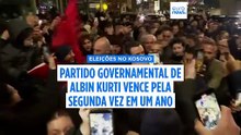Pela segunda vez num ano, o partido no poder de Albin Kurti vence as eleições no Kosovo