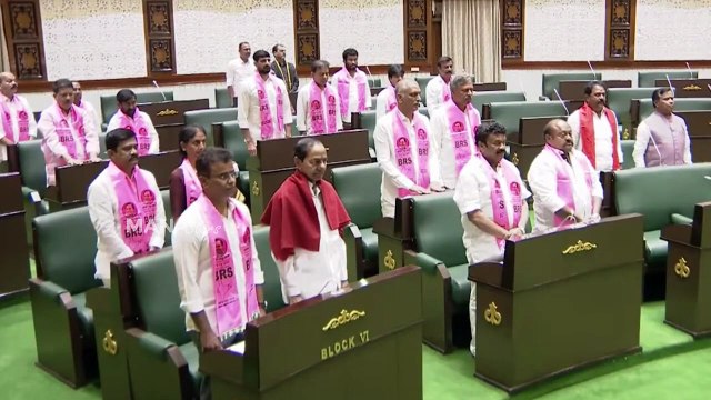 CM Revanth Reddy & KCR Visuals @ Seventh Session of Telangana Legislative Assembly