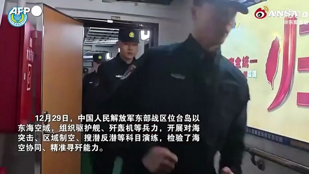 Cina: "Cominciate le manovre militari intorno a Taiwan"