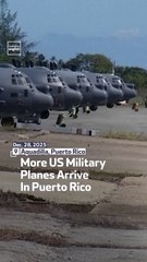 More US Military Planes Arrive In Puerto Rico