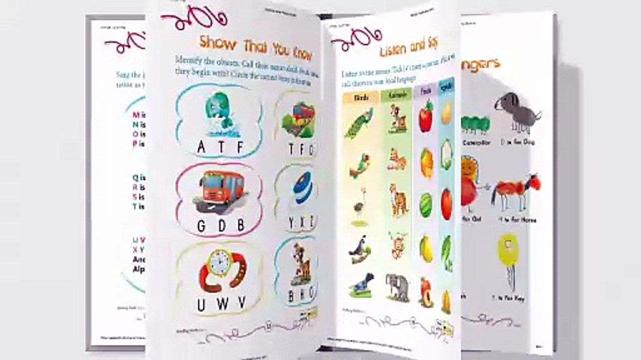 Alphabet Glee – English Reading Book for Nursery Kids | Learn ABC, Easy Words & Early Reading Skills