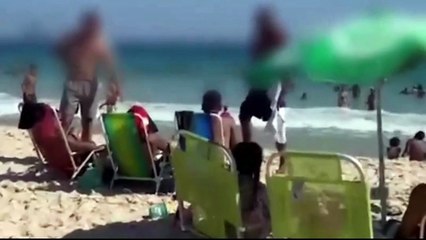 Traficante ligado ao CV é preso curtindo domingo ensolarado em praia