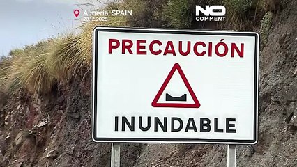 Las lluvias torrenciales en el sur de España dejan inundaciones y 2 muertos en Andalucía