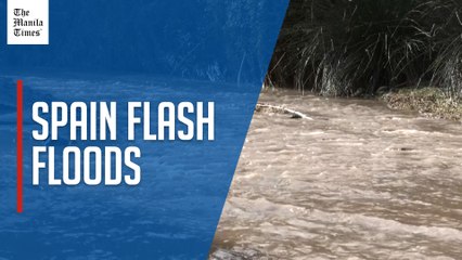 One dead, two missing in southern Spain as torrential rains cause flash floods