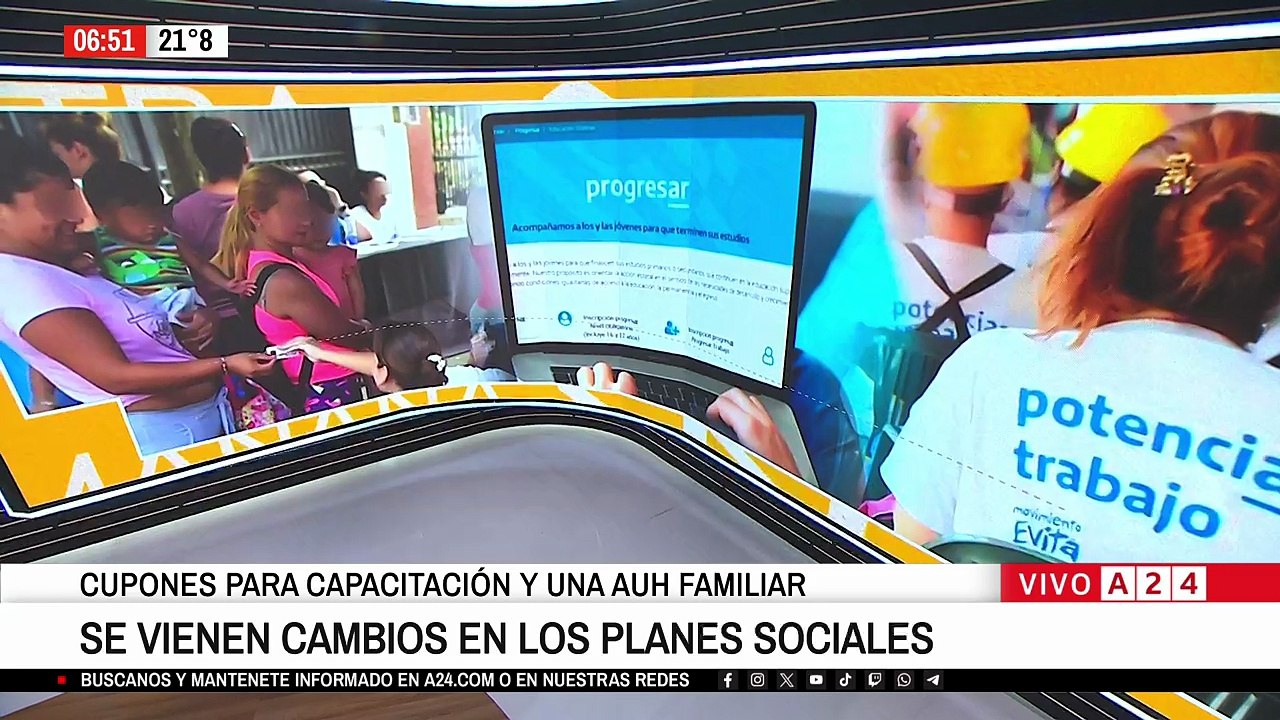 Se vienen cambios en los planes sociales