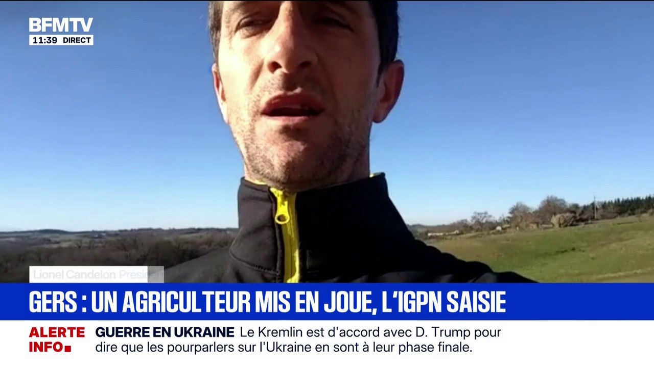 Agriculteur mis en joue à Auch: "Il n'y avait absolument pas nécessité ni légitimité de braquer des armes sur lui", assure Lionel Candelon, président de la chambre d'agriculture du Gers