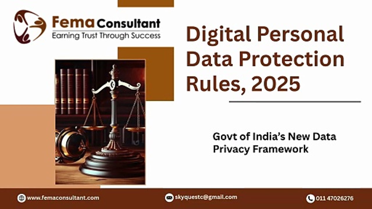 Digital Personal Data Protection Rules, 2025