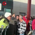 Yalova'da hastaneye getirilen DEAŞ'lılara vatandaş tepki gösterdi