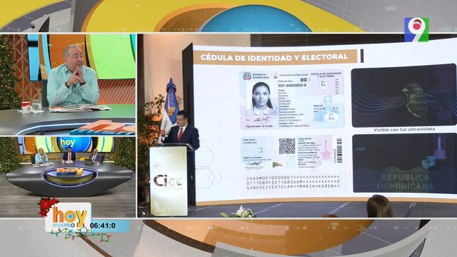 Nueva cédula será el reto de la JCE para el 2026 | Hoy Mismo