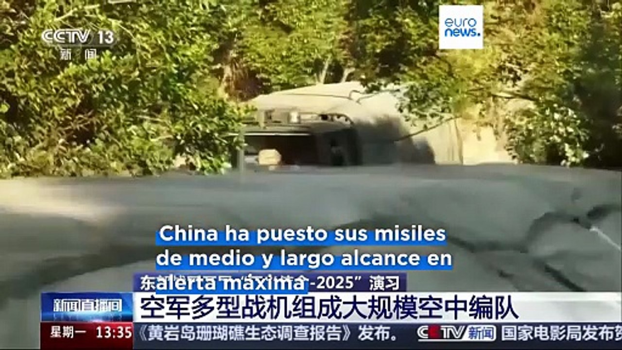China responde a la compra de armas por Taiwán a Estados Unidos con "grandes" ejercicios militares