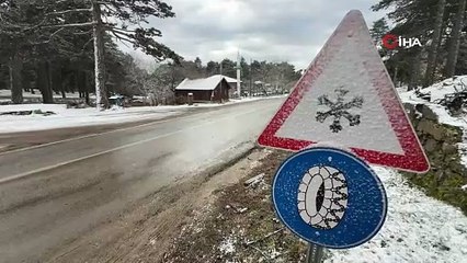 Kazdağları Beyaza Büründü!