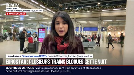 Panne de l'Eurostar: le trafic devrait reprendre normalement mercredi 31 décembre